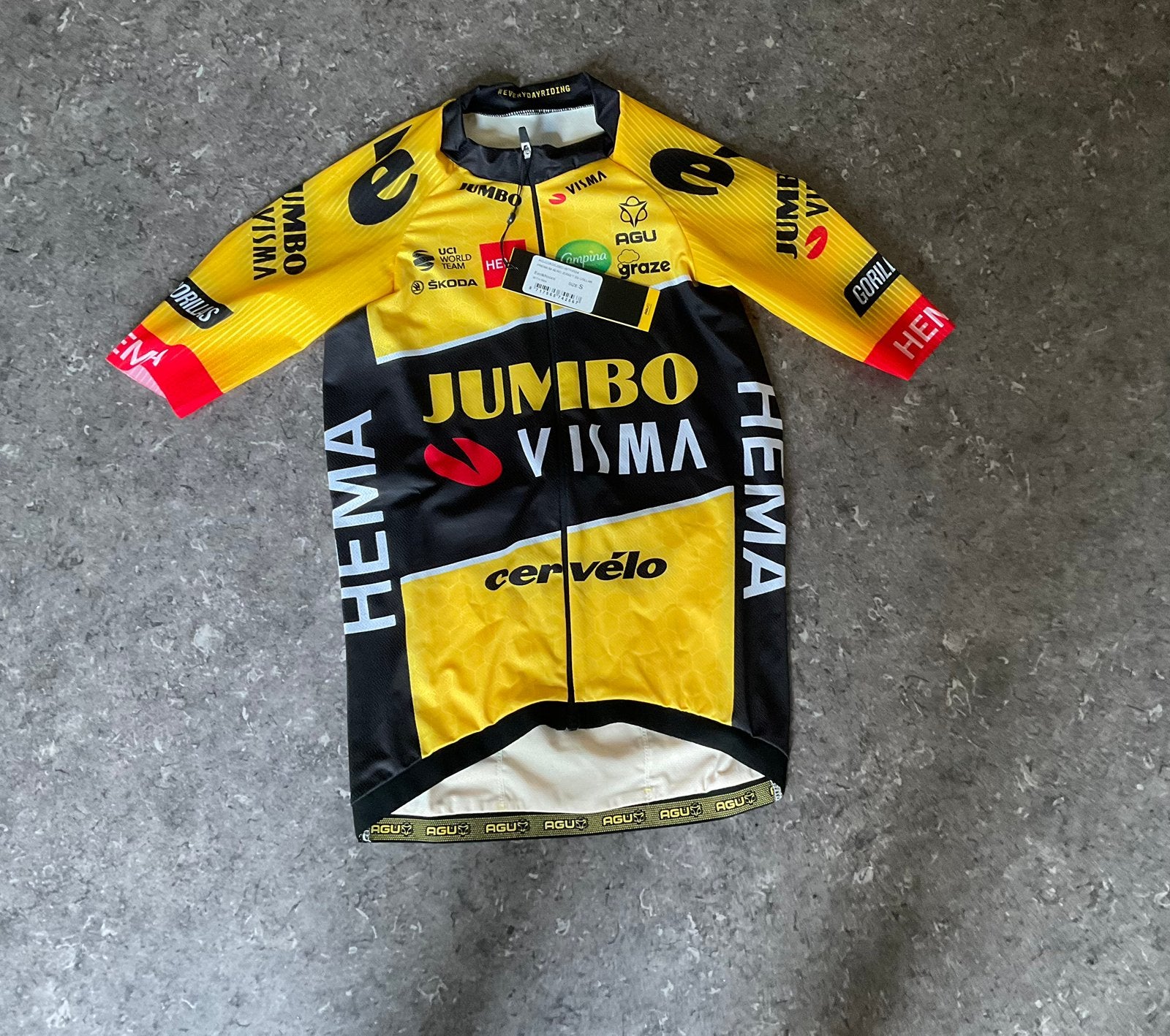 Wielertrui VISMA (Pascal Eenkhoorn), Ophalen of Verzenden, Nieuw, Bovenkleding