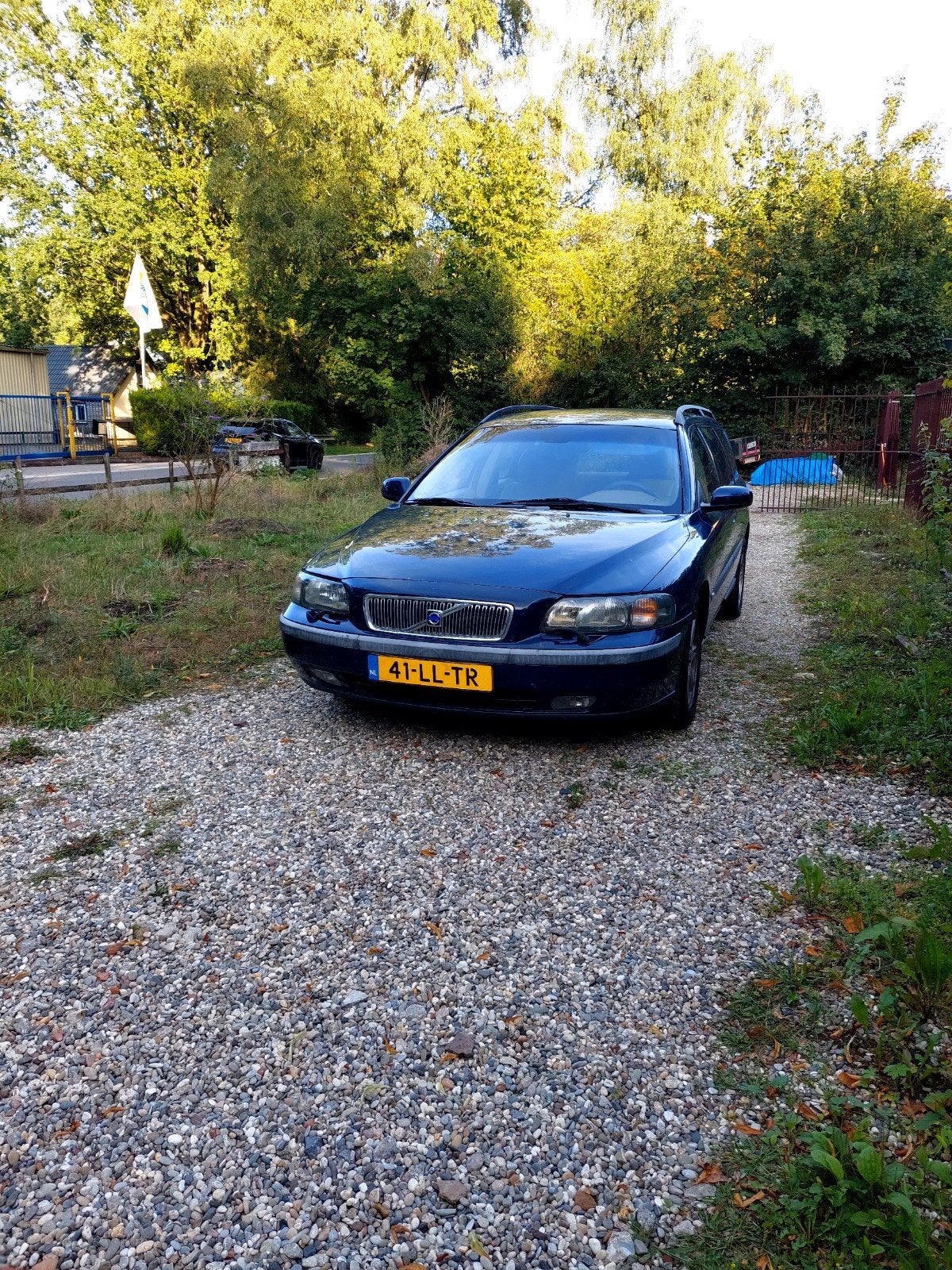 Volvo V70 2.4 140PK 2003 Blauw, Voorwielaandrijving, Blauw, Stationwagon, Particulier