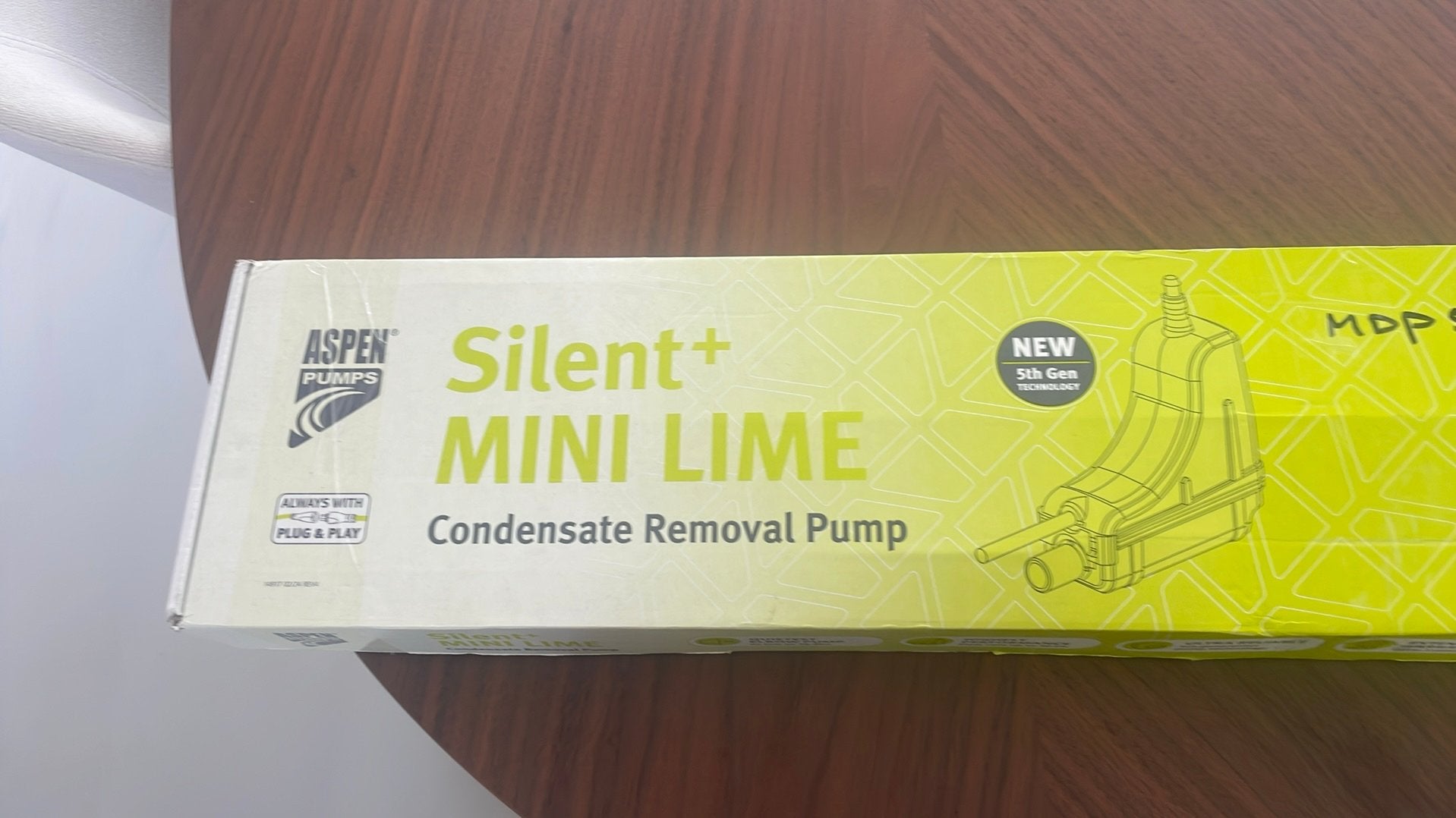 Aspen Pumps Silent+ Mini Lime Condenswaterpomp Nieuw, Witgoed en Apparatuur, Airco's, Ophalen, Nieuw