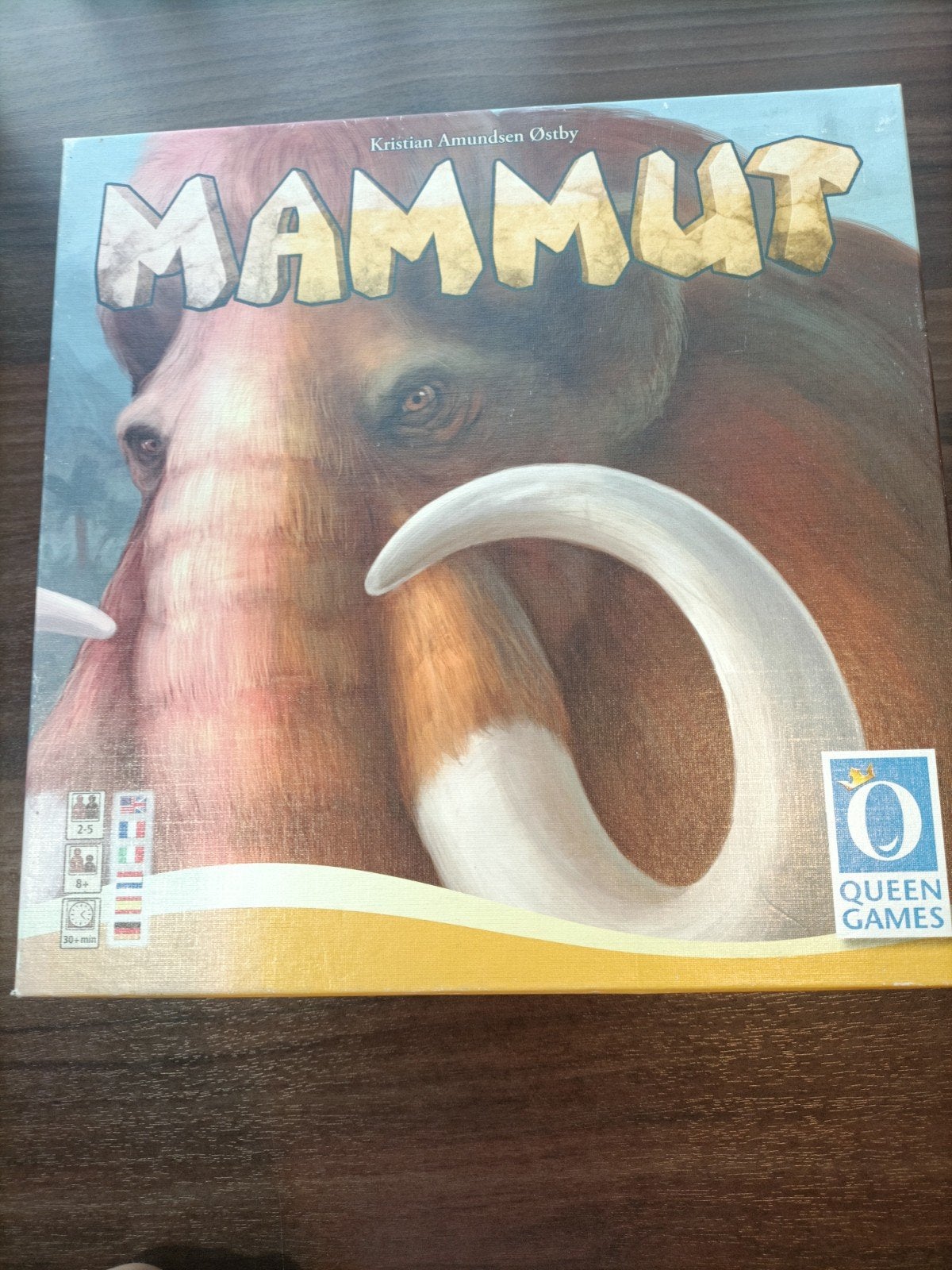 Spel Mammut, Vijf spelers of meer, Ophalen of Verzenden, Zo goed als nieuw, Queen Games
