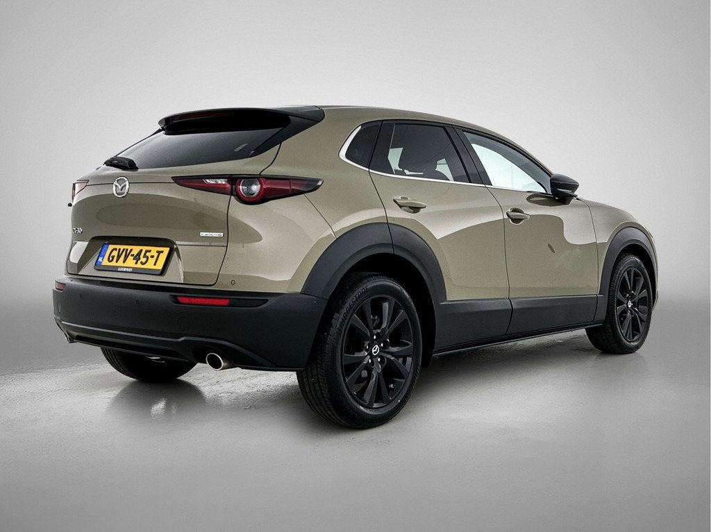 Mazda CX-30 2.5 e-SkyActiv-G M Hybrid Homura | Stoelverwarmi, Auto's, Mazda, 12 maanden, Gebruikt, 4 cilinders, Bedrijf