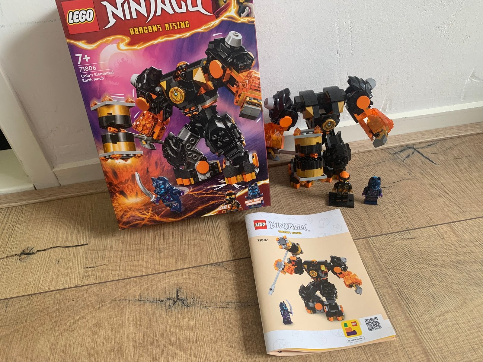 71806, 71808 Cole en kais elemental mech, Lego, Nieuw, Ophalen of Verzenden, Ninjago