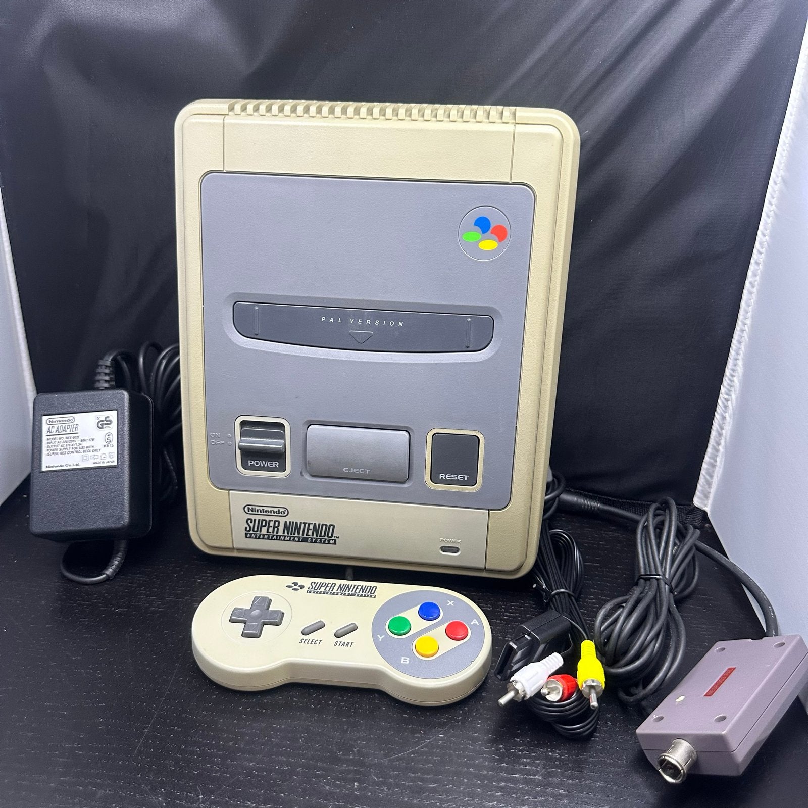 Super Nintendo Entertainment System (SNES) PAL Console, Spelcomputers en Games, Spelcomputers | Nintendo Super NES, Gebruikt, Z