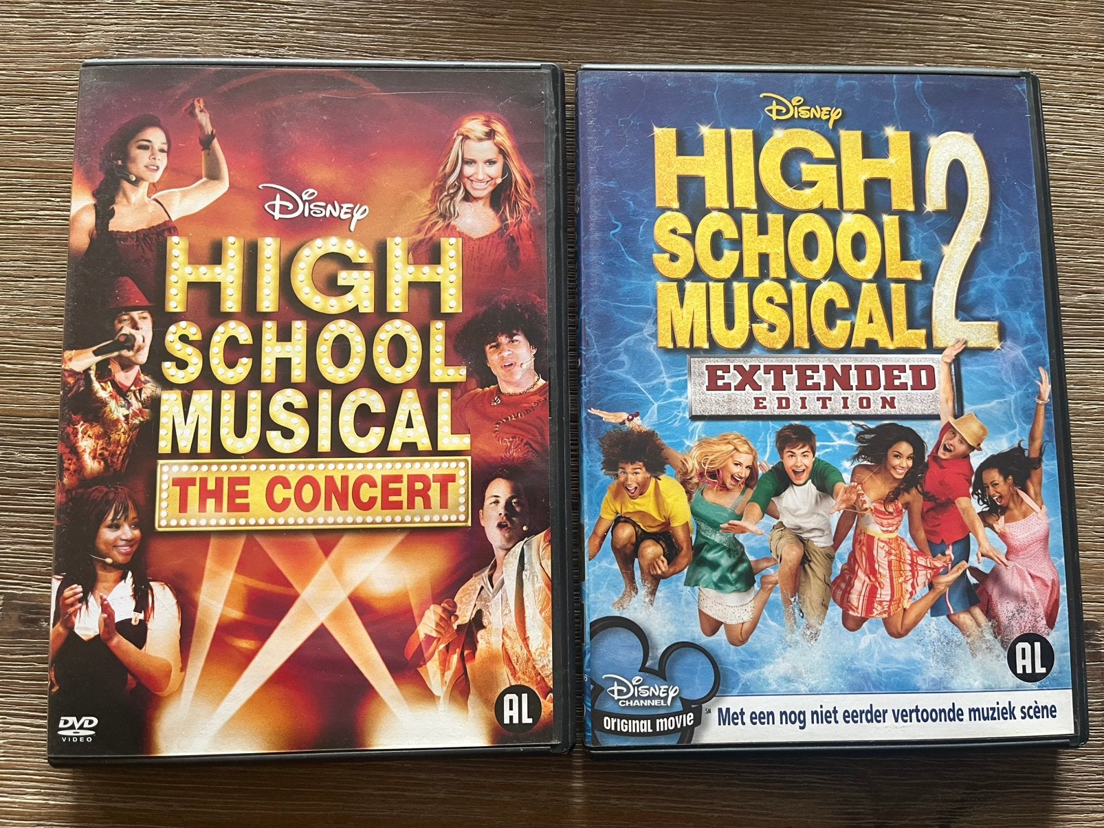 Walt Disney : High School Musical 1 & 2, Cd's en Dvd's, Alle leeftijden, Ophalen of Verzenden, Zo goed als nieuw