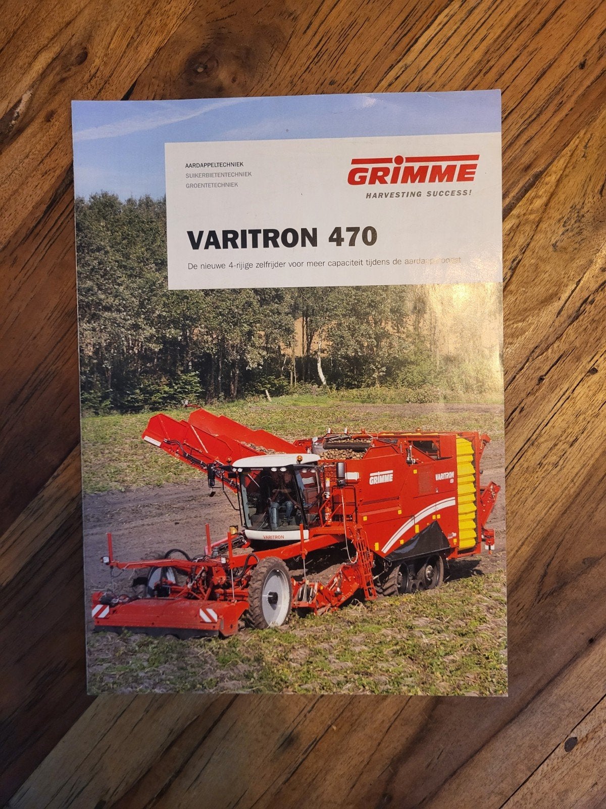 tractor folder Grimme VARITRON 470, Ophalen of Verzenden, Zo goed als nieuw