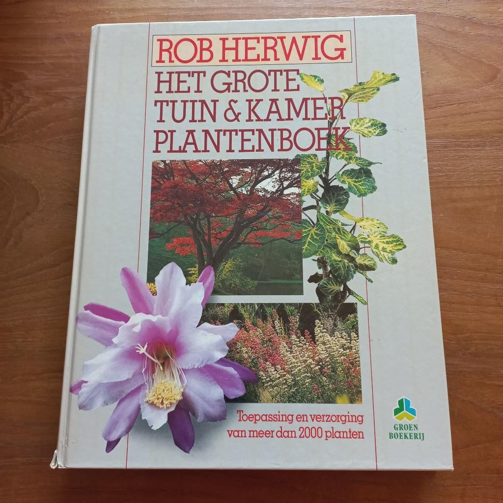 het grote plantenboek van ROB Herwig, Ophalen of Verzenden, Gelezen, Rob Herwig, Tuinieren en Tuinplanten
