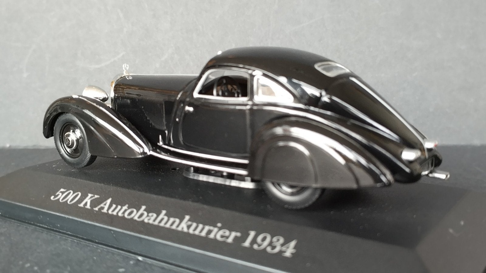 Mercedes Benz 500 k Autobahn Kurier 1934 1:43 Eaglemoss Pol, Overige merken, Auto, Verzenden, .