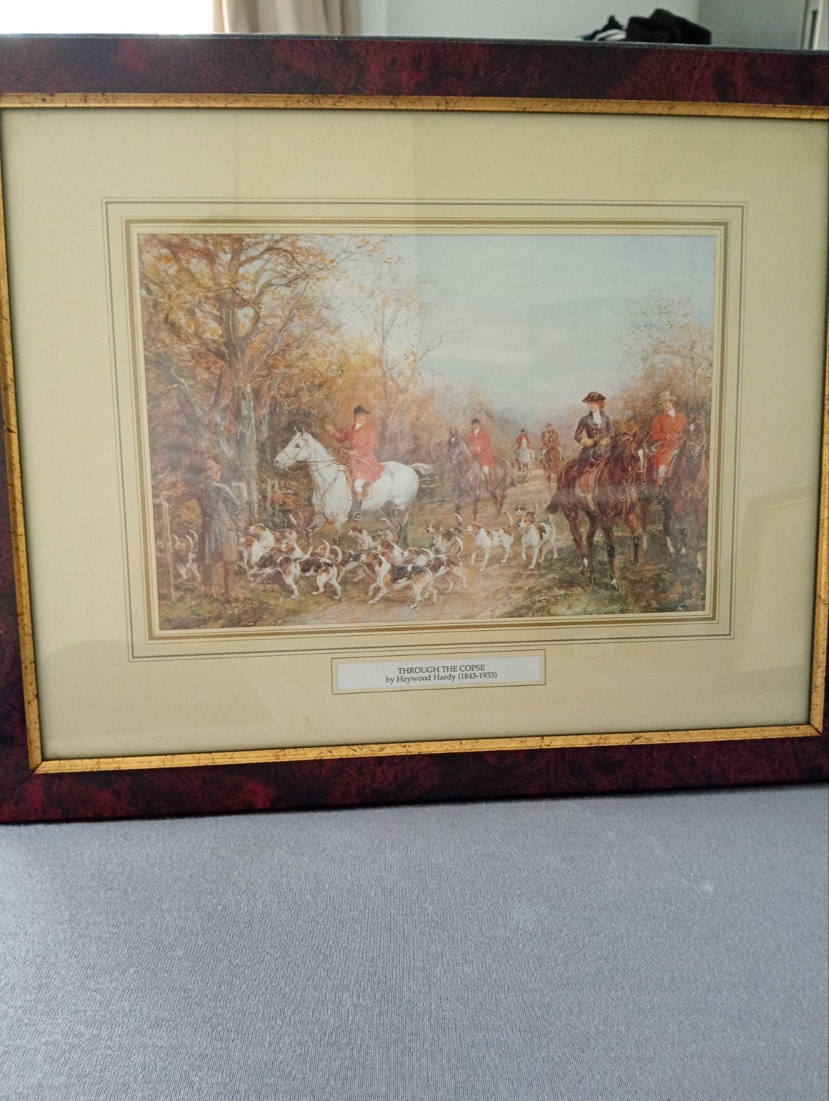 THROUGH THE COPSE by Heywood Hardy (1843-1933), Antiek en Kunst, Ophalen
