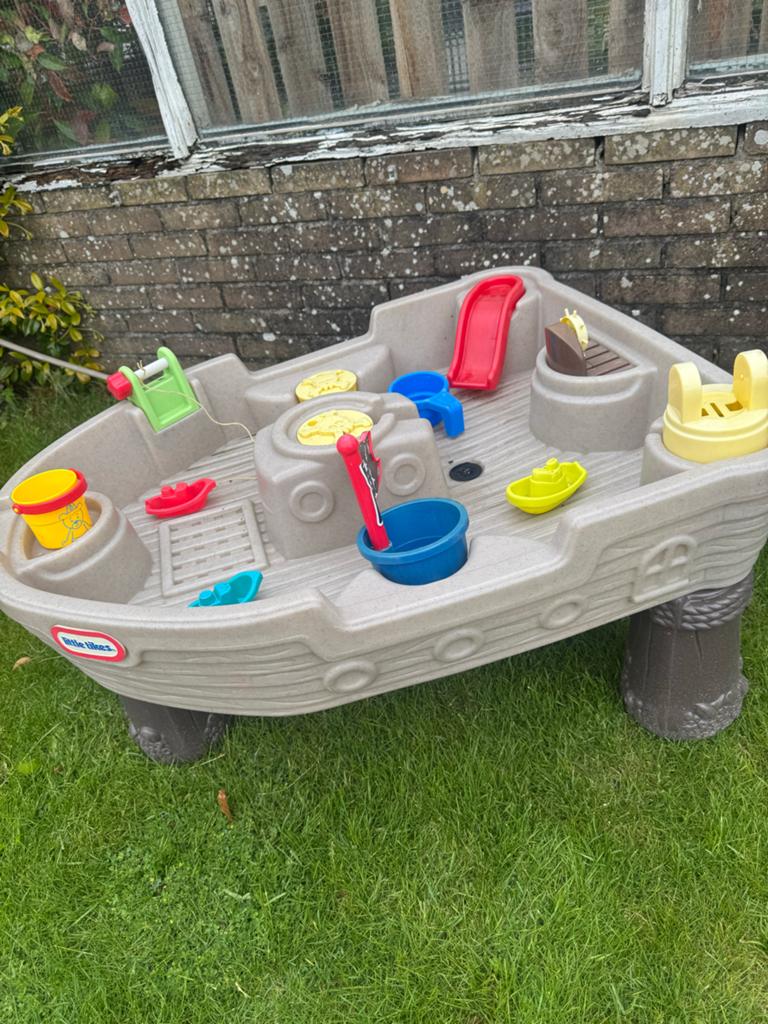 Little Tikes piratenboot met extra speelgoed, Ophalen of Verzenden, Gebruikt