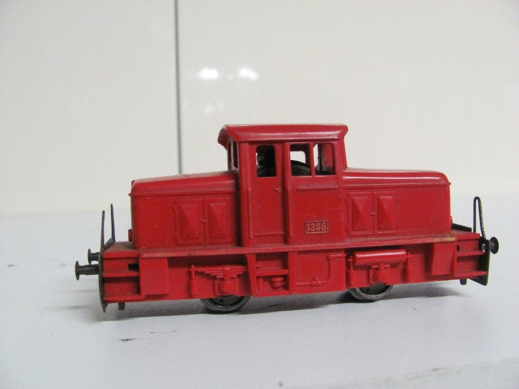 FLEISCHMANN rangeer loc type 1306, Gebruikt, Locomotief, Ophalen of Verzenden, Fleischmann