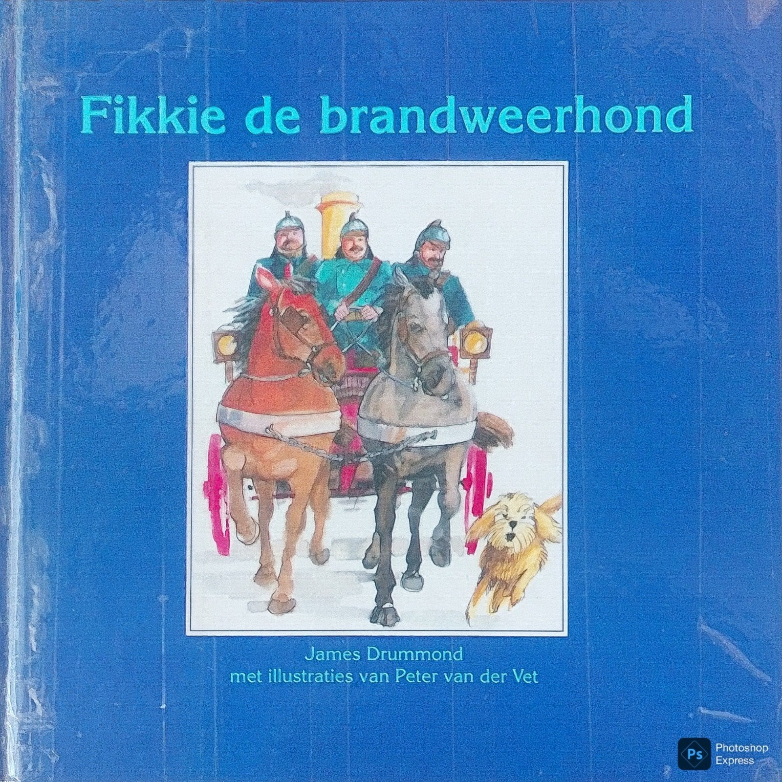 Fikkie De Brandweerhond, Gelezen, Fictie algemeen, Ophalen of Verzenden, James Drummond.