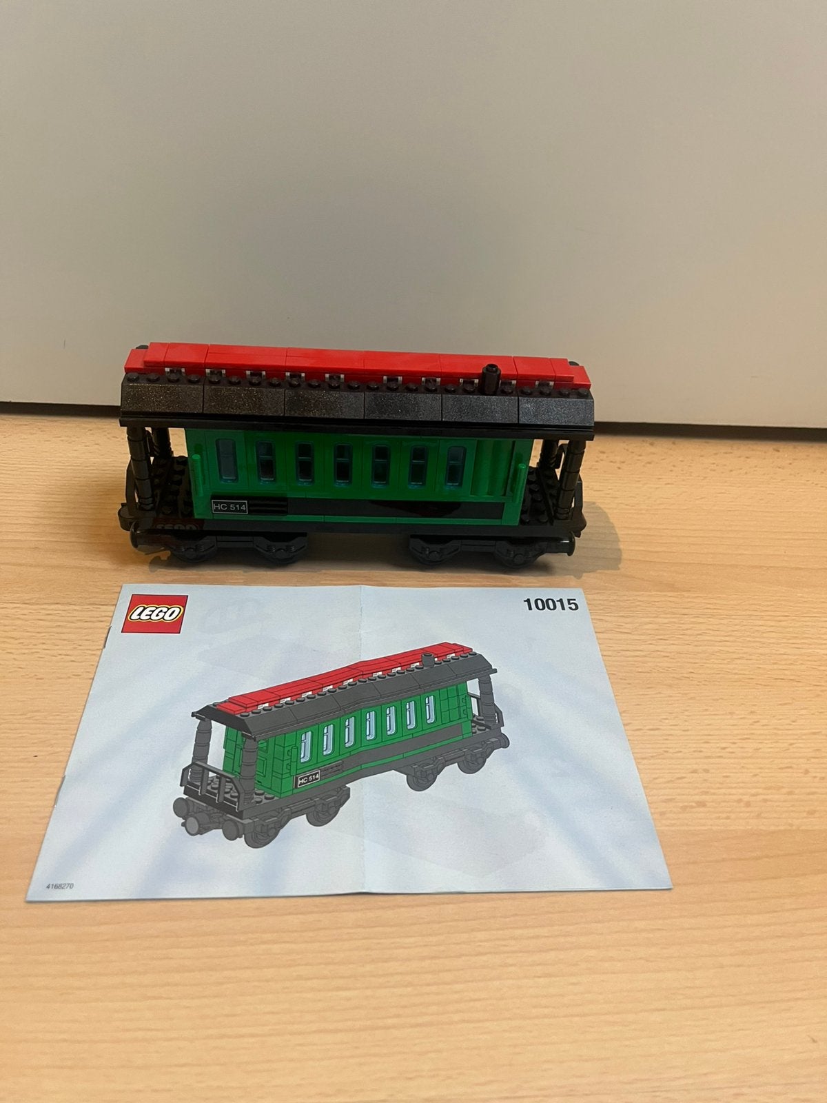 Lego 10015 trein wagon, City, Lego, Inclusief instructies, Ophalen of Verzenden