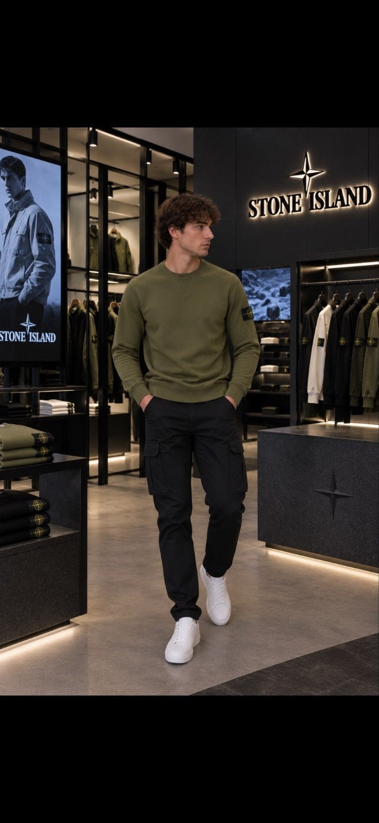 partij heren merkkleding moncler stone island dior truien, Ophalen, Nieuw