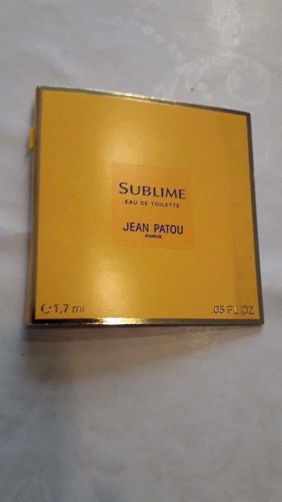 proefje Sublime Jean Patou, Verzenden, Nieuw