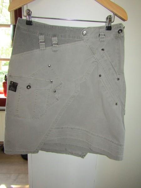 E310 Nü by Staff Woman mt 38 rok army legergroen, Kleding | Dames, Maat 38/40 (M), Verzenden, Nü by Staff, Zo goed als nieuw