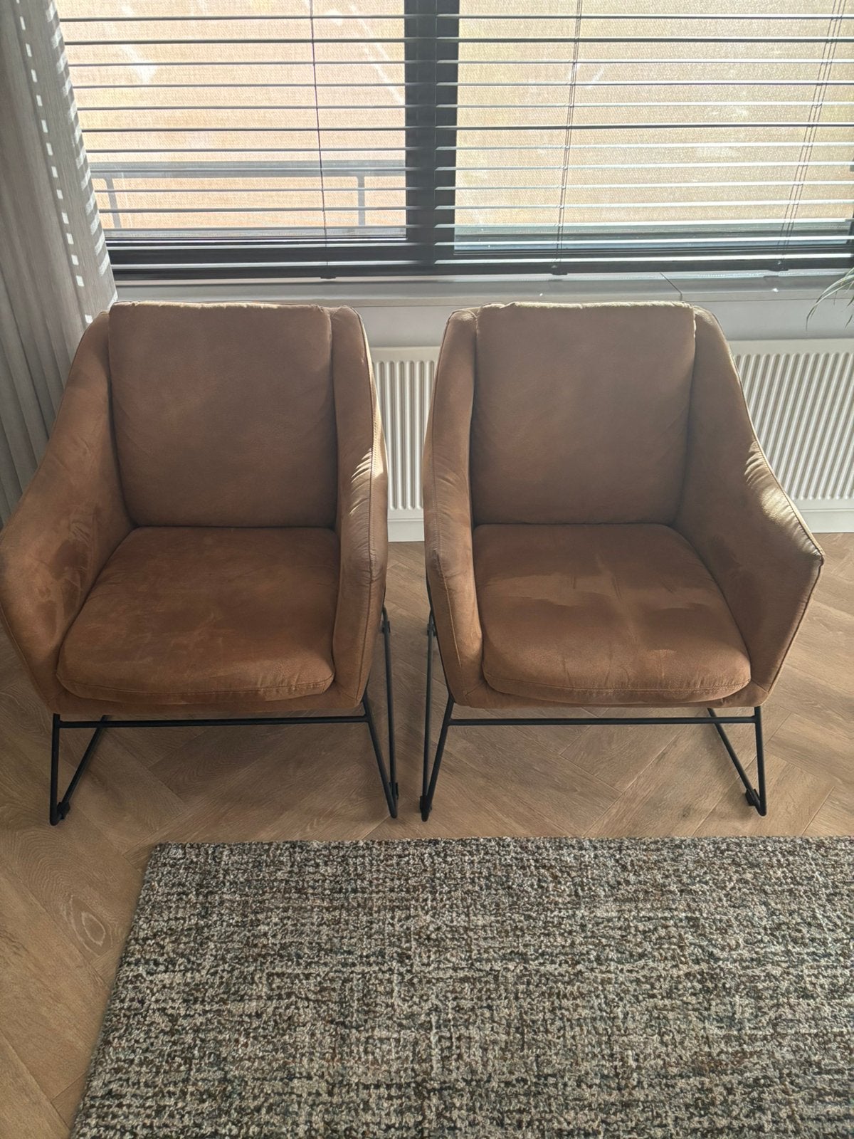 Fauteuils, Huis en Inrichting, Ophalen, Overige materialen, Gebruikt, Minder dan 75 cm
