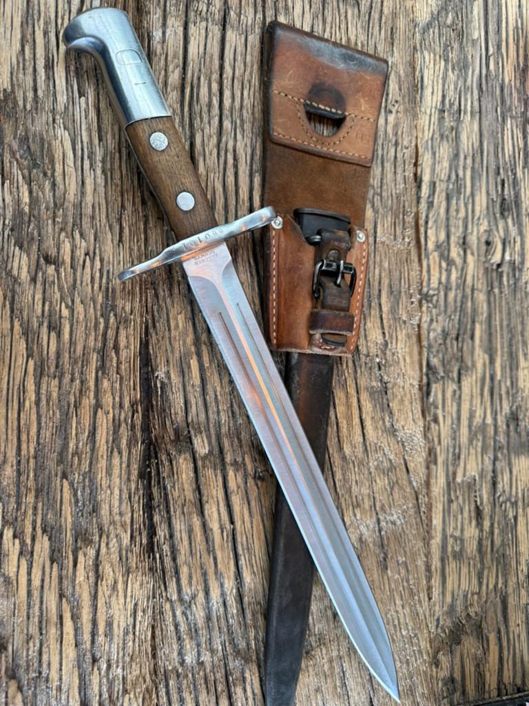 Elsener schwyz M1918 Bajonet, Verzamelen, Militaria | Algemeen, Ophalen, Landmacht, Overige gebieden, Mes of Dolk
