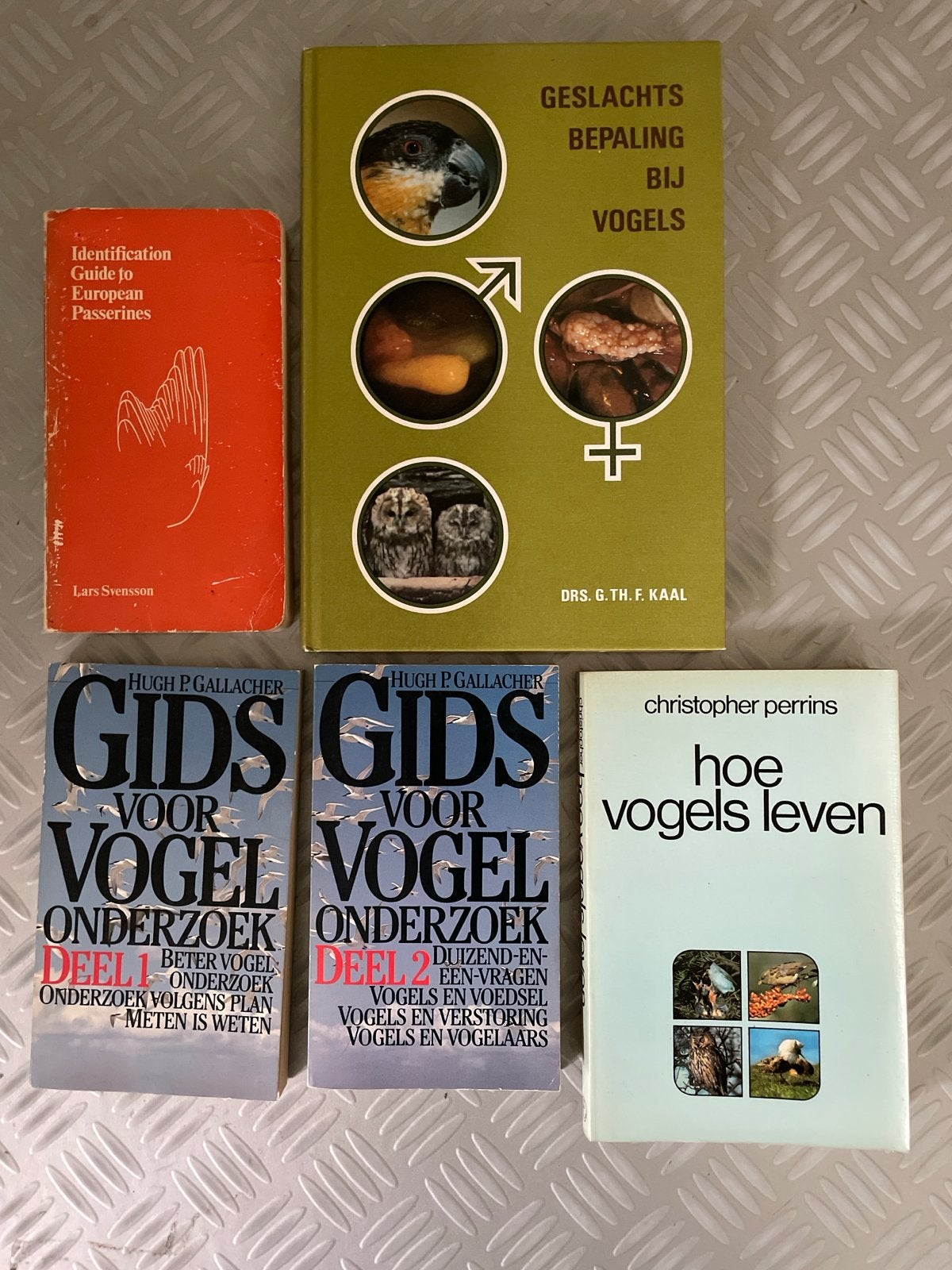Vogelboeken: Gidsen, Geslachts- en Levensbepaling, Boeken, Ophalen of Verzenden, Gelezen, Vogels