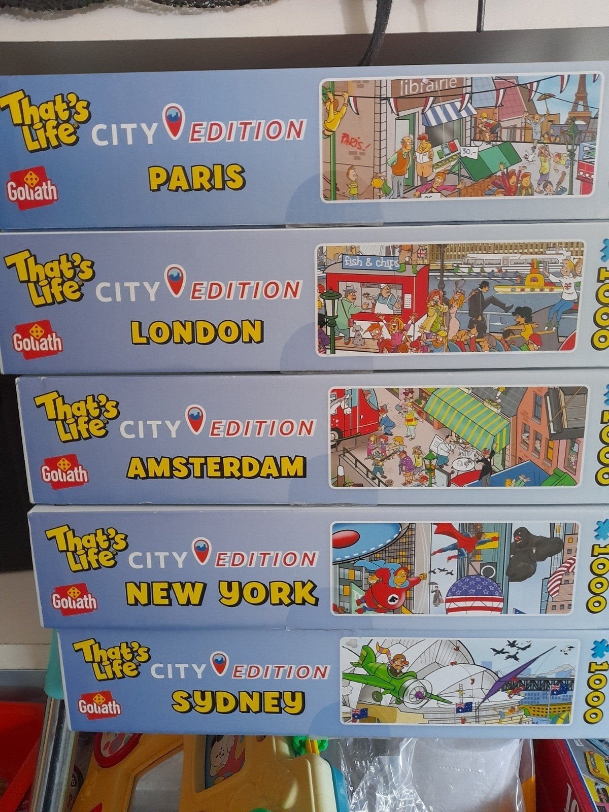 Thats life puzzels  6x, Ophalen of Verzenden, 500 t/m 1500 stukjes, Zo goed als nieuw