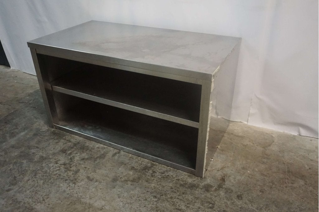 RVS kastje werkbank wandkast open kast 130x70x71,5, Gebruikt, RVS Meubilair, Niet ingevuld, Niet ingevuld