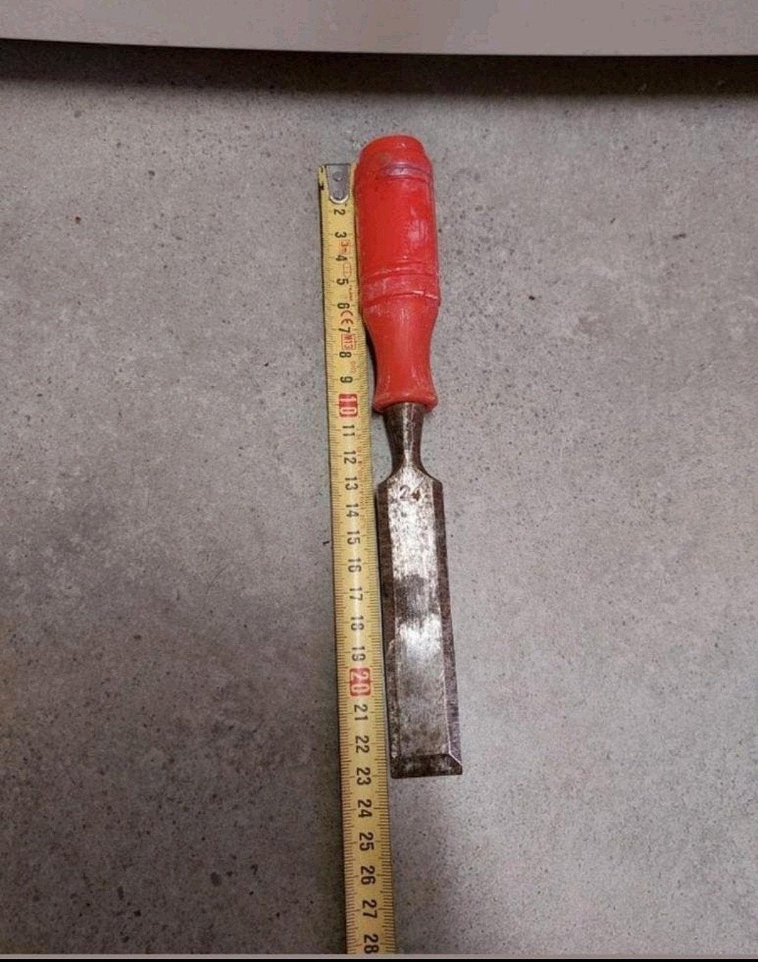 Nooitgedacht Nooitgedagt beitel 24mm 24 mm
Beitel in gebruik, Doe-het-zelf en Verbouw, Ophalen of Verzenden, Gebruikt