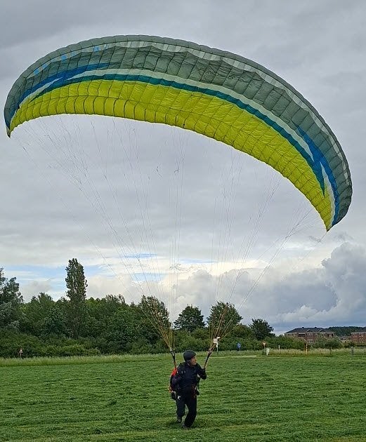 SWING Arcus 6.24 – Paraglider in goede staat, Ophalen, Gebruikt, Scherm