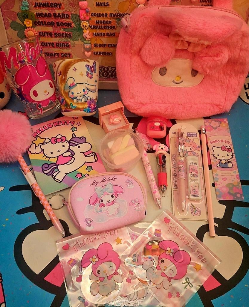 My Melody Sanrio Pakket - Diverse Leuke Items, Ophalen of Verzenden, Nieuw