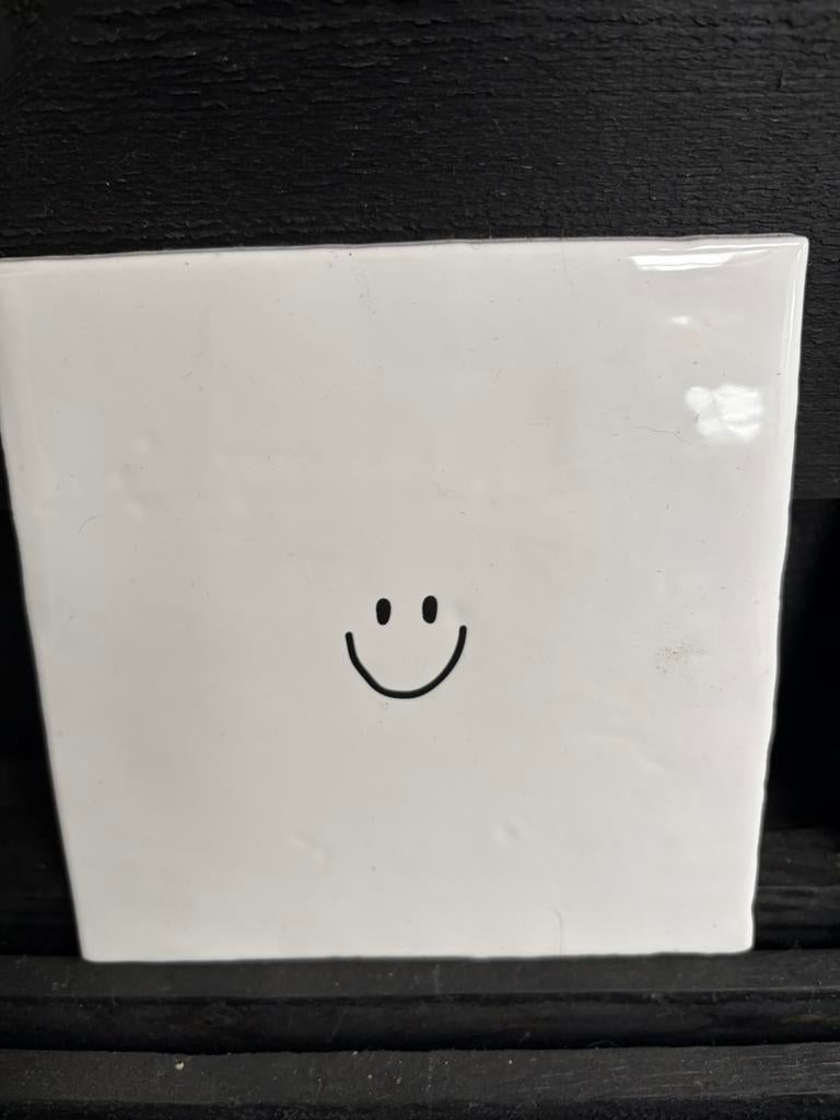 Nieuw tegel smiley, Ophalen of Verzenden, Zo goed als nieuw, Toilet