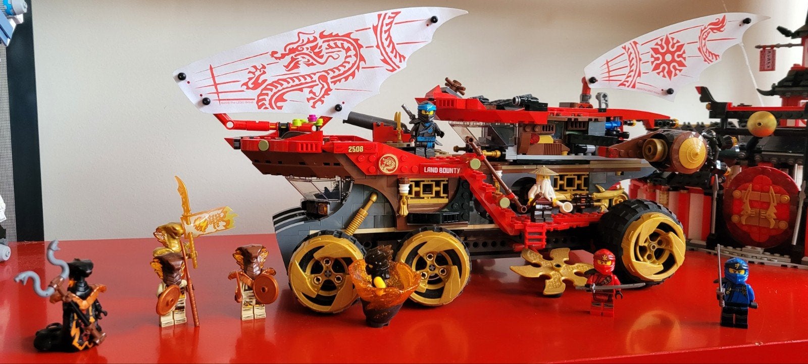 LEGO Ninjago Land Bounty 70677 met minifiguren, Ophalen of Verzenden