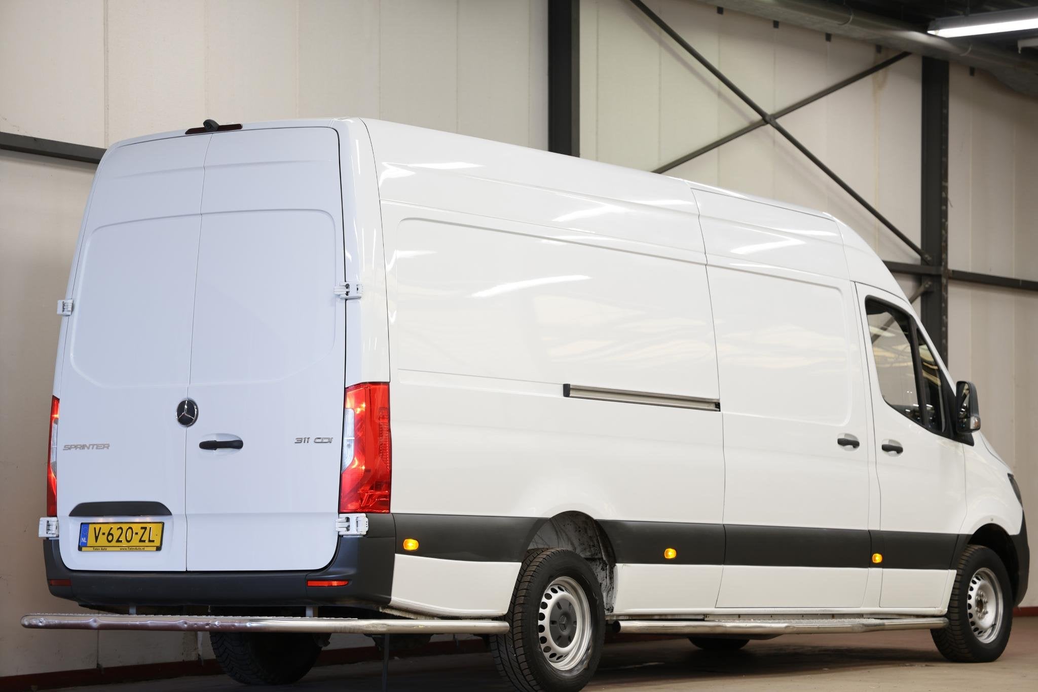 Mercedes-Benz Sprinter 2.2 CDI L3H2 AUTOMAAT POST NL SCHAPPE, Gebruikt, Euro 6, 4 cilinders, Wit