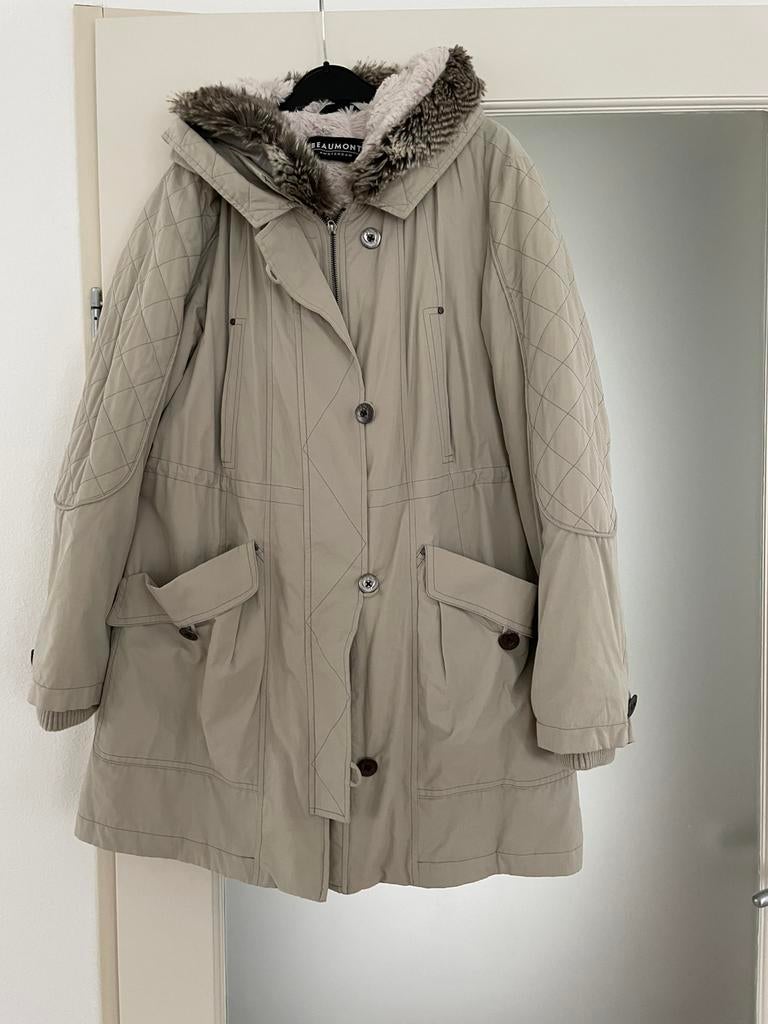Beamont dames winterjas, maat 44, NIEUW met kaartje, Kleding | Dames, Ophalen of Verzenden, Nieuw, Maat 42/44 (L), Beige