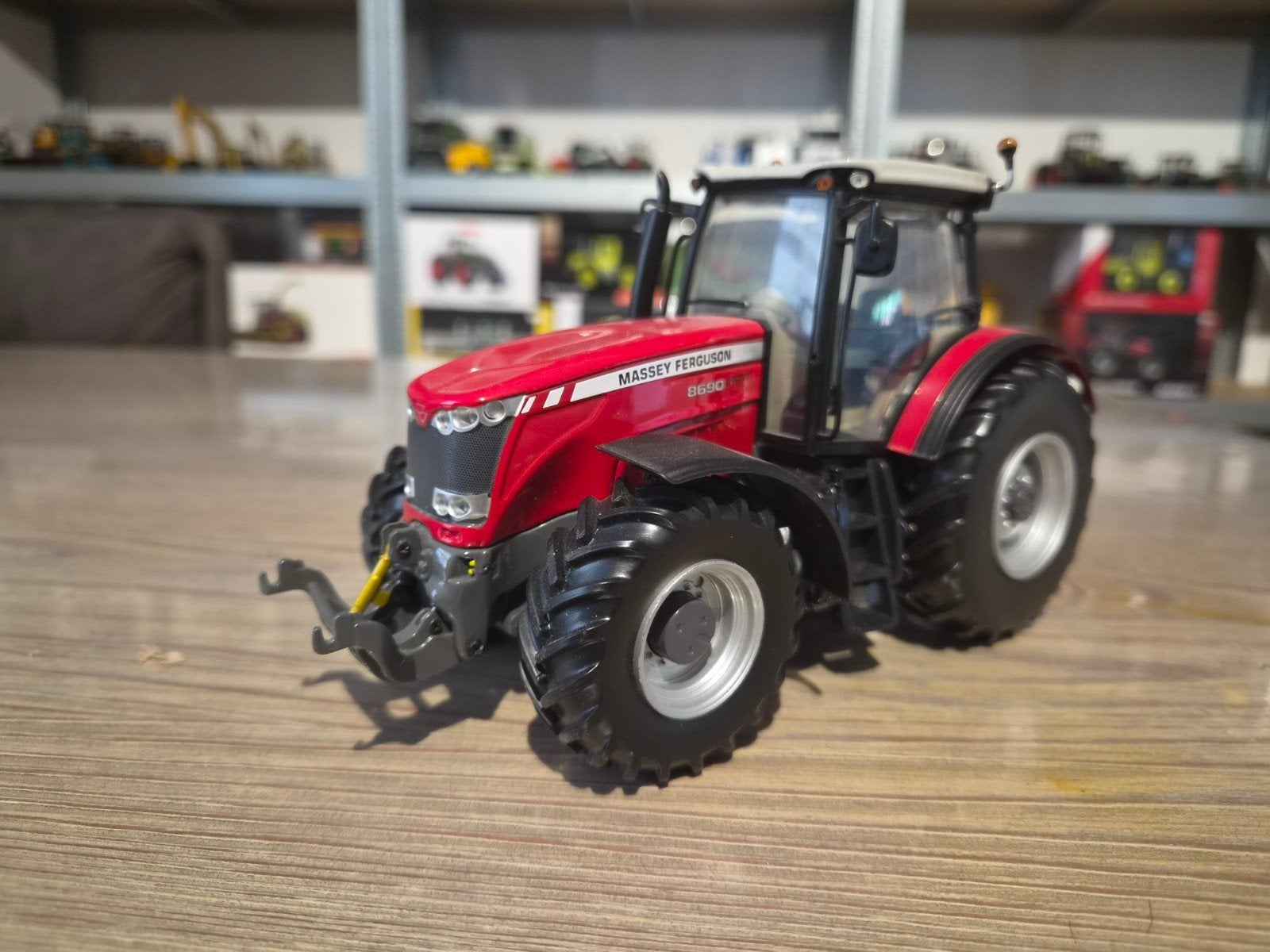 Mf 8690 Dyna vt schade, Gebruikt, ., Tractor of Landbouw, Ophalen of Verzenden