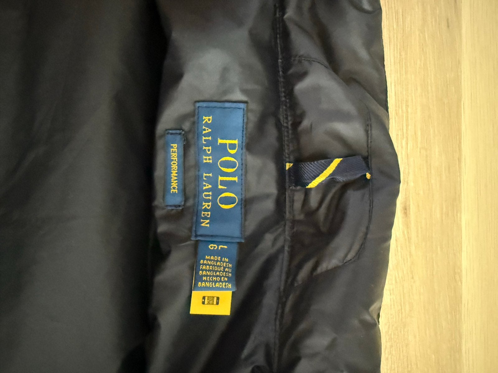 Polo Ralph Lauren Performance Bodywarmer Maat L, Kleding | Heren, Ophalen of Verzenden, Zo goed als nieuw, Maat 52/54 (L), Blauw