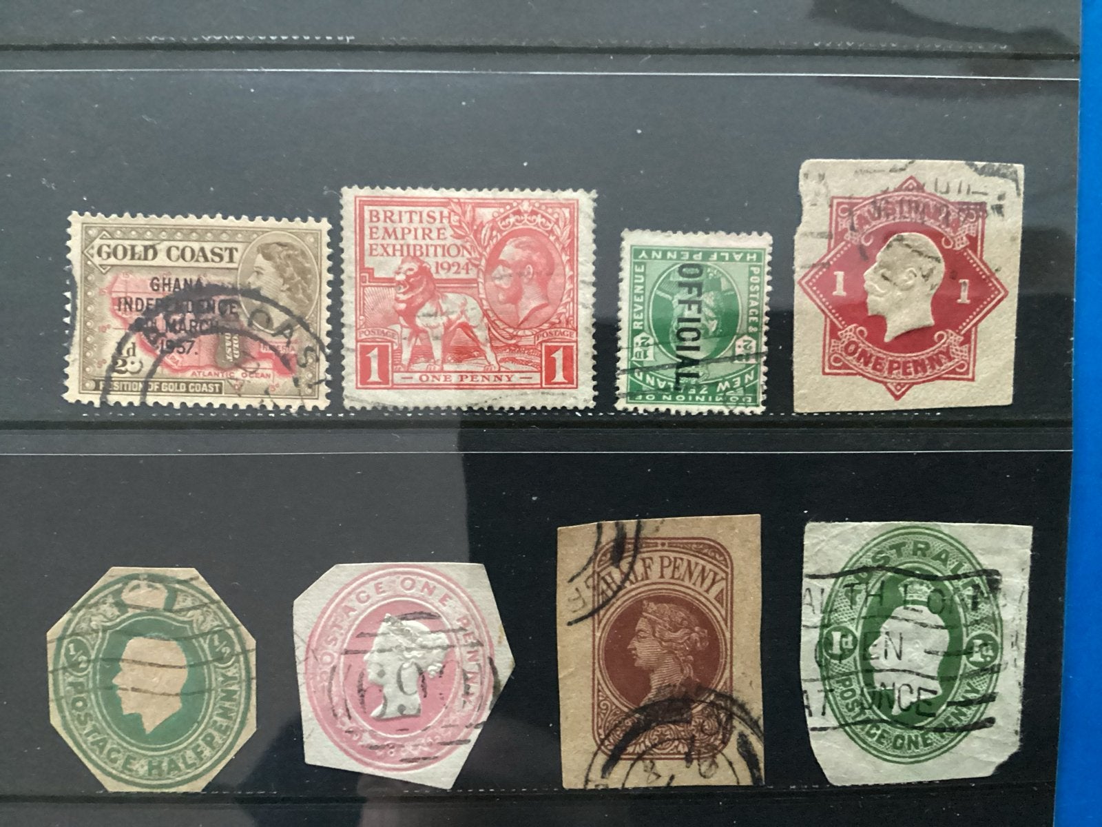 Collectie gestempelde postzegels uit diverse landen, Postzegels en Munten, Postzegels | Nederland, Ophalen, T/m 1940, Gestempeld