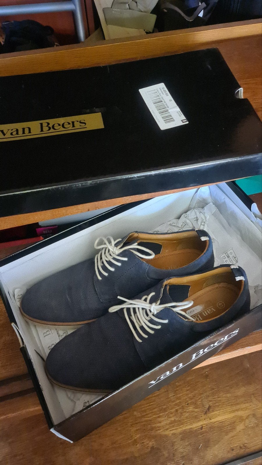 Van Beers Nette Schoenen - Maat 41, Kleding | Heren, Schoenen, Blauw, Nieuw, Ophalen of Verzenden, Van Beers