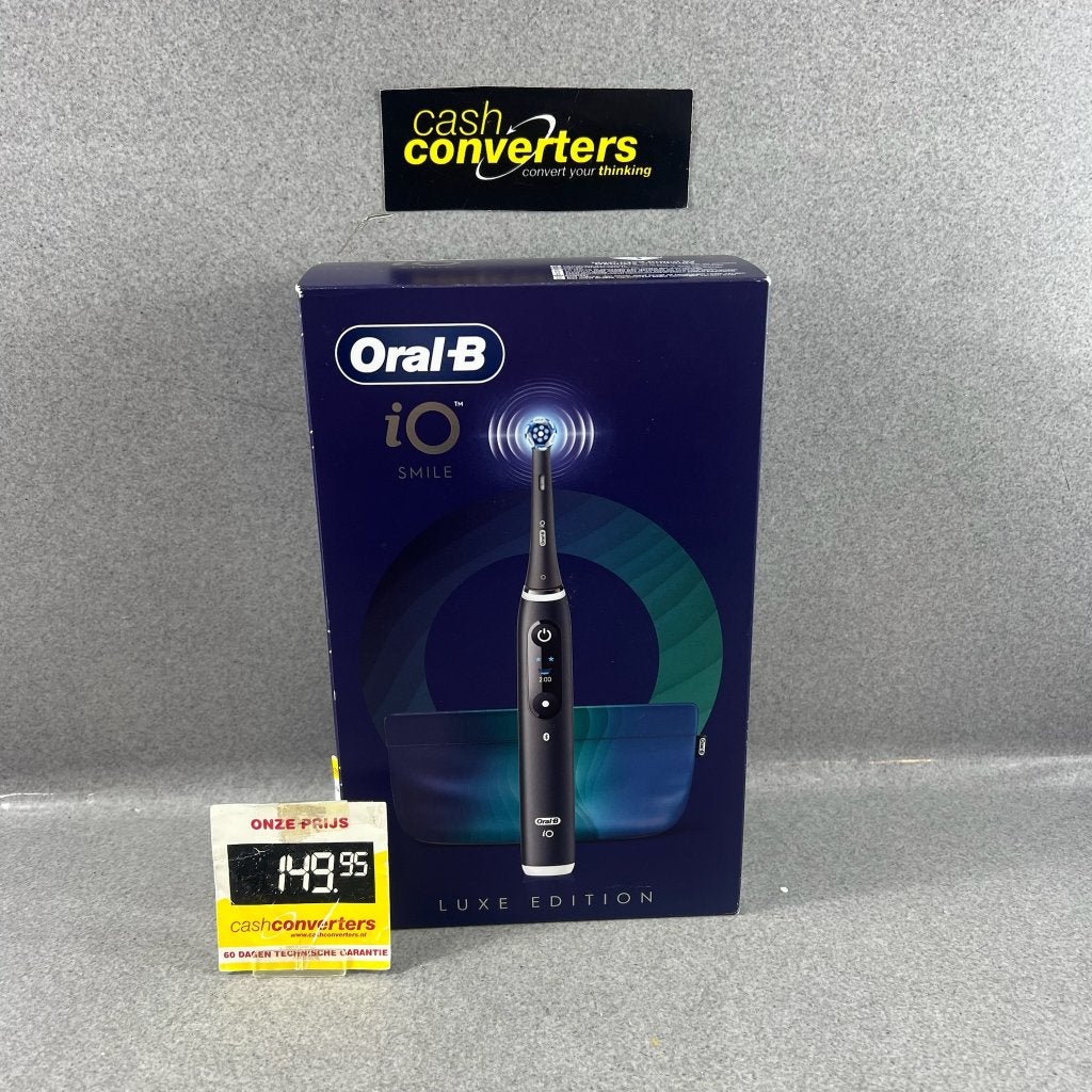 Oral-B IO Smile Luxe editie | 2 borstels,lader,etui | 416005, Ophalen of Verzenden, Gebruikt, Tandenborstel