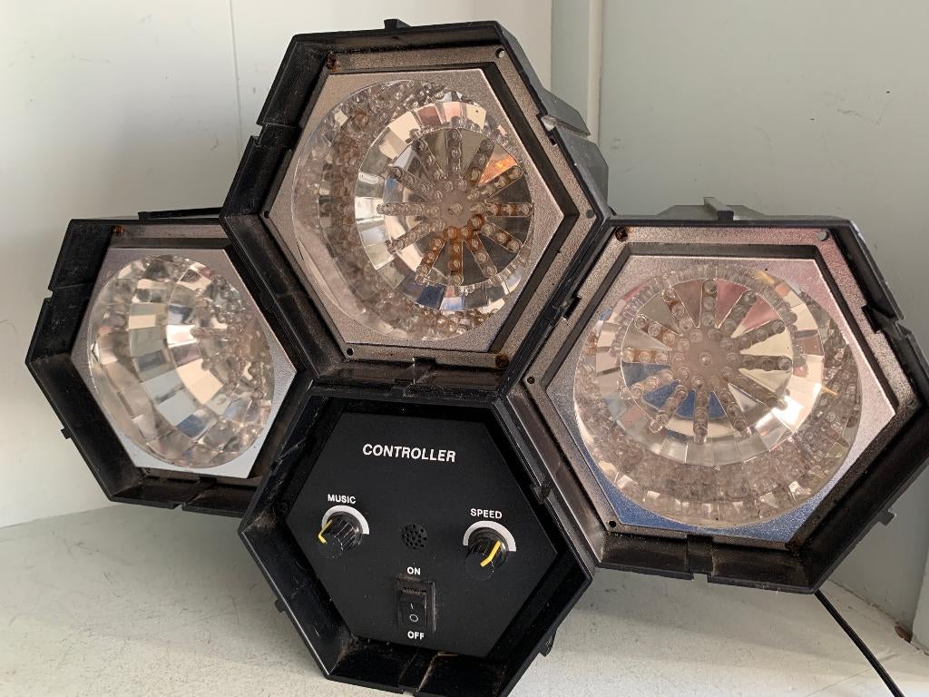 Modulair Lichtorgel 3x 47 Led - DISCO - 220Volt - Speed Knop, Ophalen of Verzenden, Gebruikt, Overige typen, Kleur