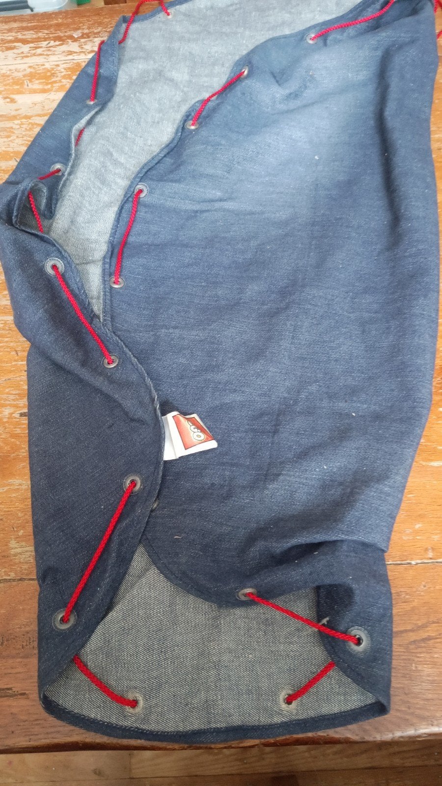 Lego vintage denim speelmat/speelkleed/opberger, Ophalen of Verzenden, Zo goed als nieuw, Lego