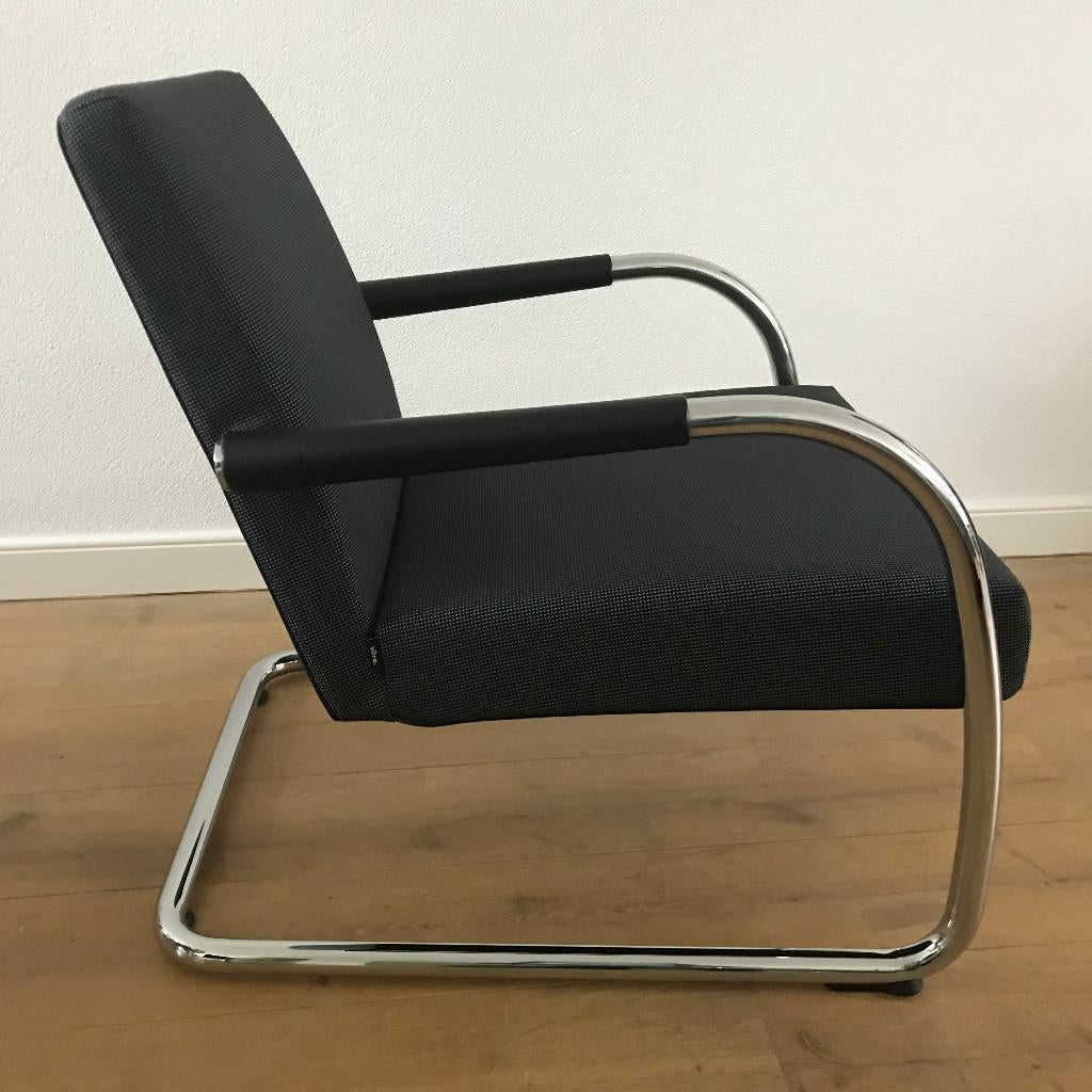 IZGS Vitra Visalounge fauteuil stoel Antonio Citterio stof, 75 tot 100 cm, Ophalen of Verzenden, Zo goed als nieuw, Nvt