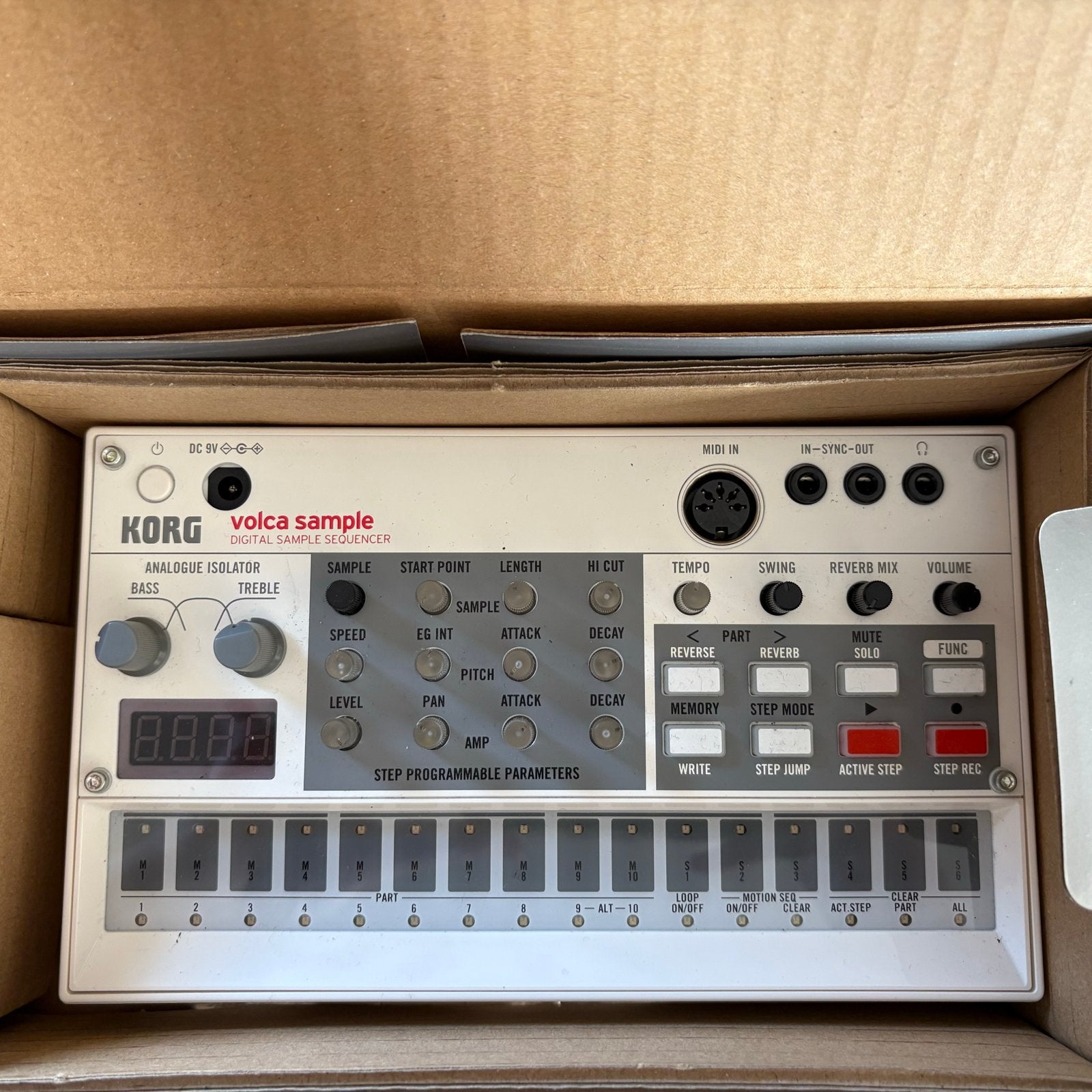 Korg Volca Sample Digital Sample Sequencer, Muziek en Instrumenten, Korg, Zo goed als nieuw, Met midi-aansluiting, Overige aantallen