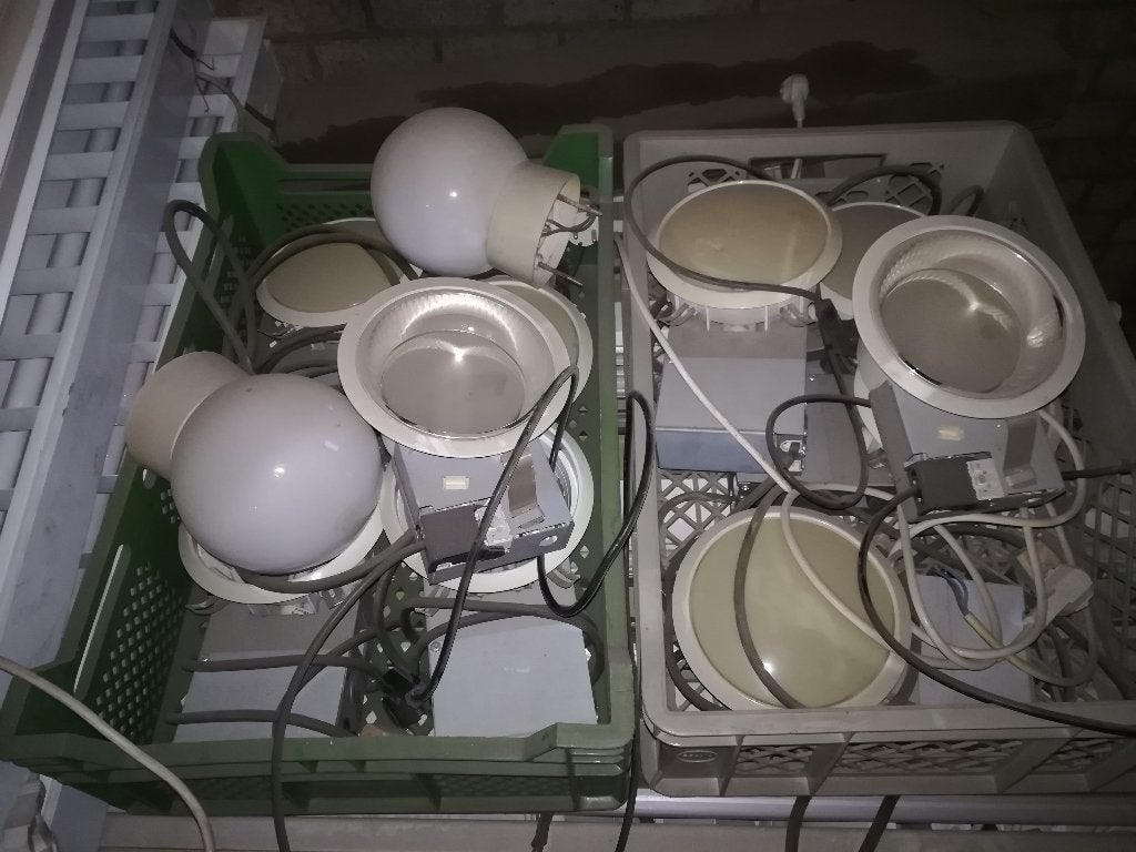 Inbouw spots voor systeemplafond, Ophalen, Metaal of Aluminium, Inbouw