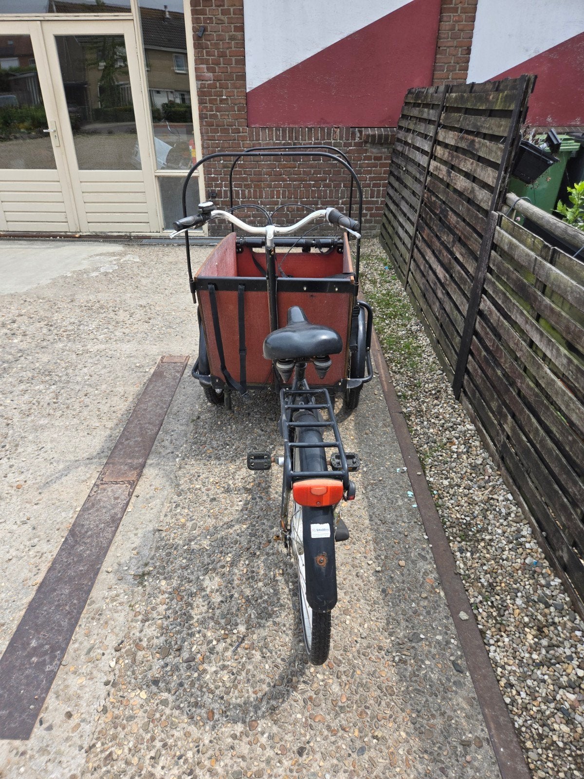 Babboe Bakfiets - Ideaal voor kinderen en goederen, Fietsen en Brommers, Fietsen | Bakfietsen, Gebruikt, 2 kinderen, Trommelrem