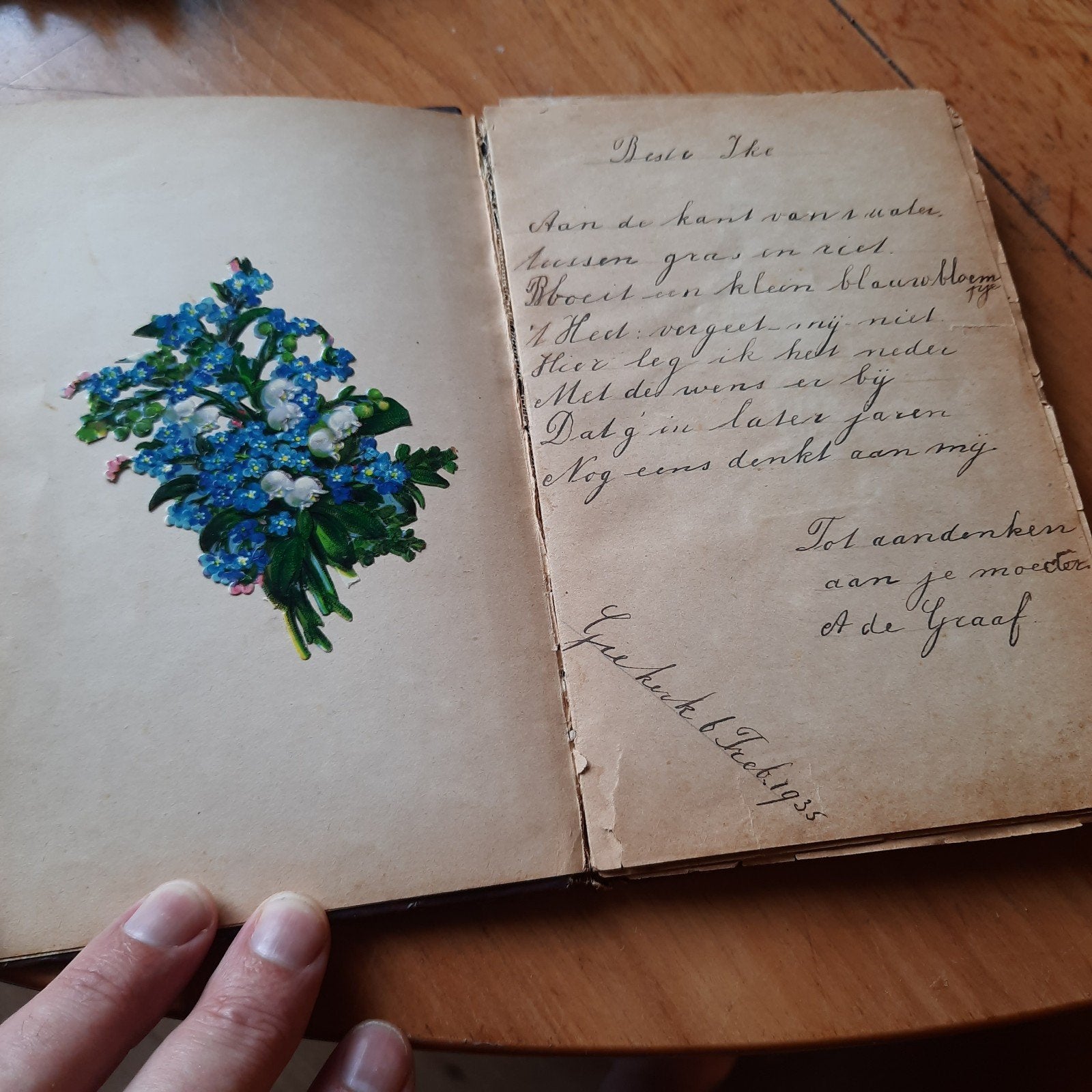 Friesland: Oud Poesie Album Giekerk 1935-1939, Verzenden