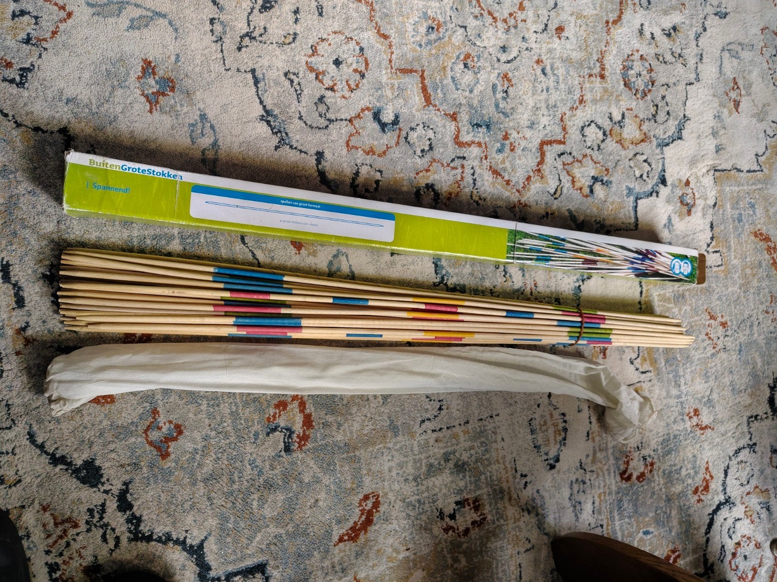 Grote Mikado Spel - stokken 1 meter, Ophalen, Nieuw, Jongen of Meisje