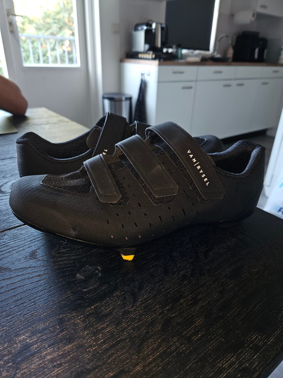 Van Rysel racefietsschoenen - eenmalig gebruikt, Heren, Schoenen, Overige maten, Ophalen of Verzenden
