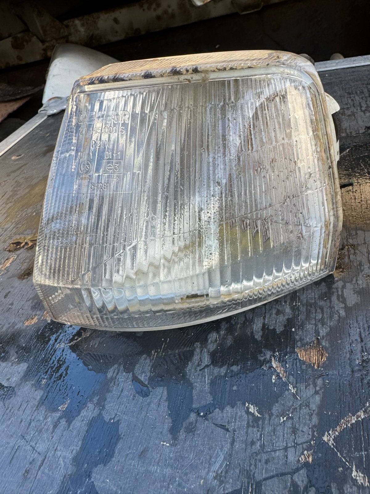 Gebruikte koplamp voor diverse automerken, Ophalen