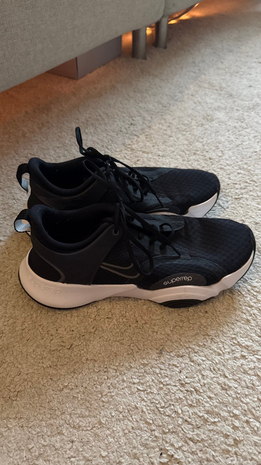 Nike sportschoenen - maat 40.5, Ophalen of Verzenden, Gedragen, Sportschoenen, Zwart