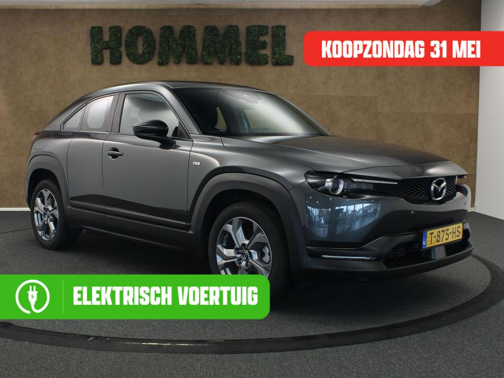 Mazda MX-30 e-SkyActiv EV 145 Exclusive-line 36 kWh - ORIGIN, Auto's, 145 pk, Stof, Gebruikt, Zwart