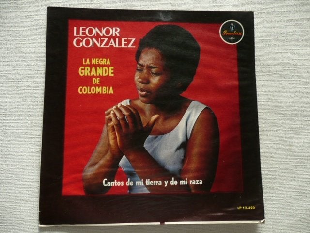 Latin LP  Leonor Gonzalez - Cantos De Mi Tierra Y De Mi Raza, Beschermende buitenhoes, LP, Gebruikt, Latin