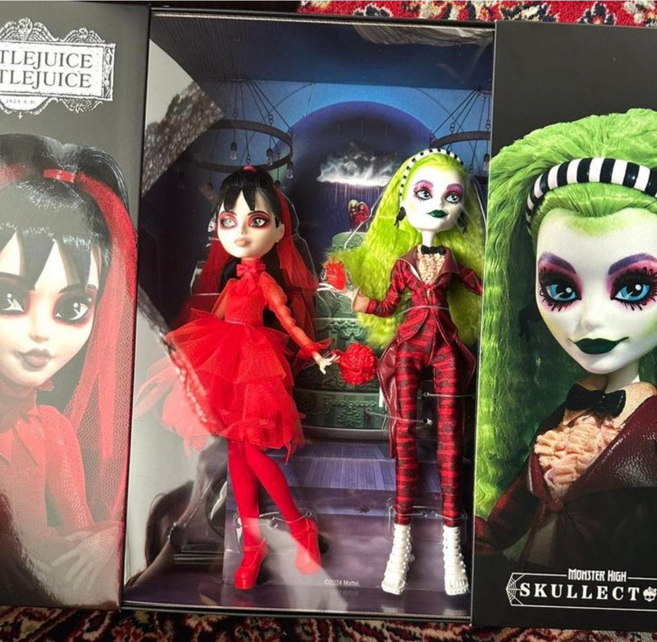 Monster high Betelgeuse en Lydia Deetz, Verzamelen, Ophalen of Verzenden, Nieuw, Pop